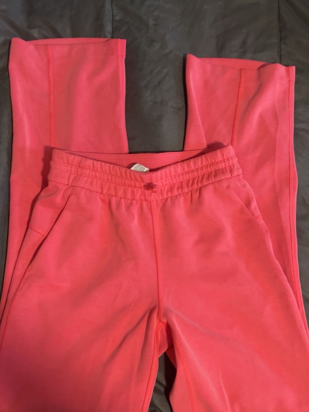 lululemon pink soft stream pants highrise